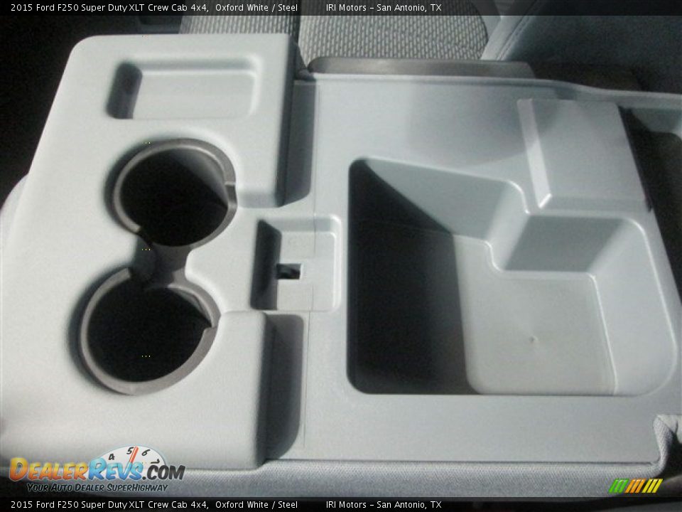 2015 Ford F250 Super Duty XLT Crew Cab 4x4 Oxford White / Steel Photo #22