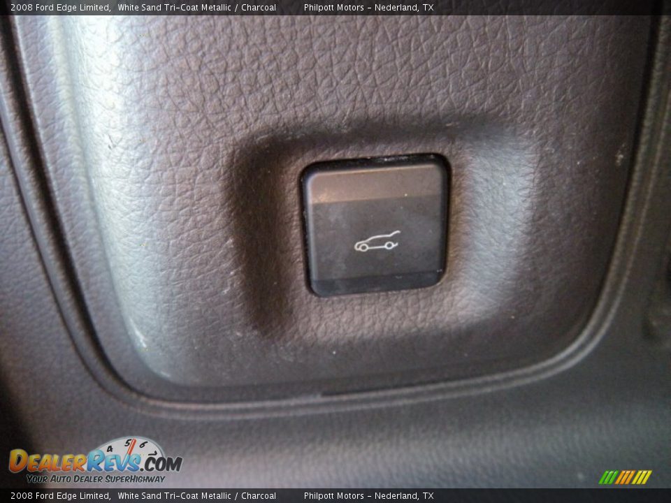 2008 Ford Edge Limited White Sand Tri-Coat Metallic / Charcoal Photo #21