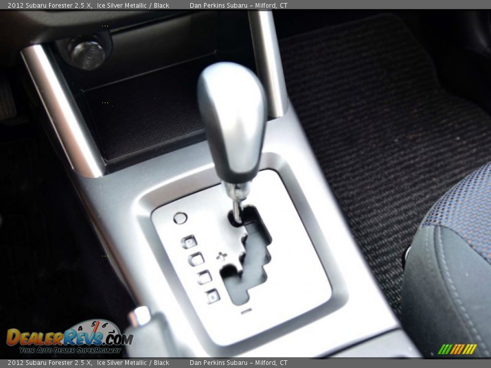2012 Subaru Forester 2.5 X Ice Silver Metallic / Black Photo #15