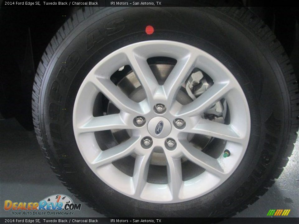 2014 Ford Edge SE Tuxedo Black / Charcoal Black Photo #4