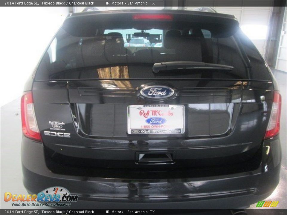 2014 Ford Edge SE Tuxedo Black / Charcoal Black Photo #5