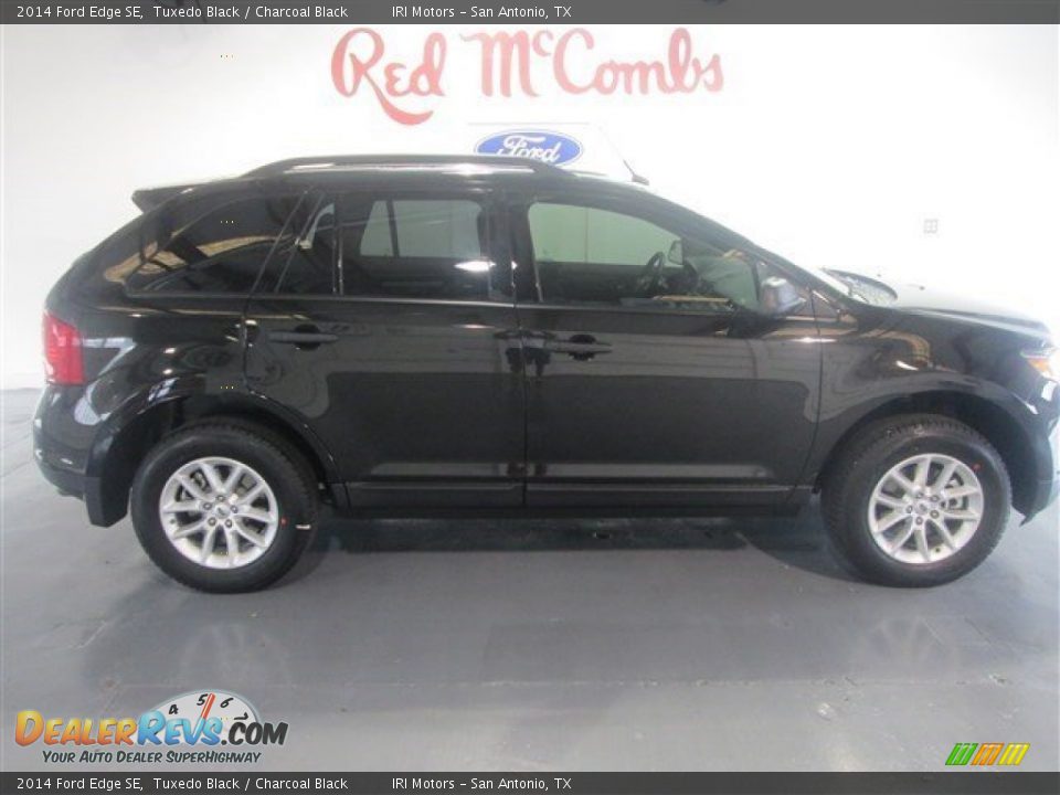 2014 Ford Edge SE Tuxedo Black / Charcoal Black Photo #8