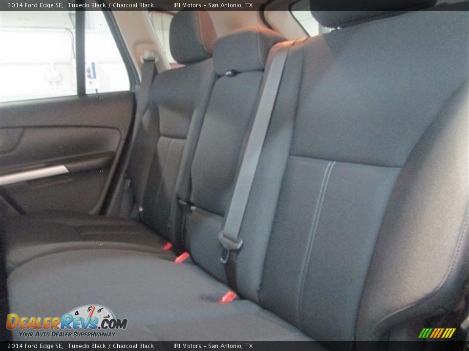 2014 Ford Edge SE Tuxedo Black / Charcoal Black Photo #11