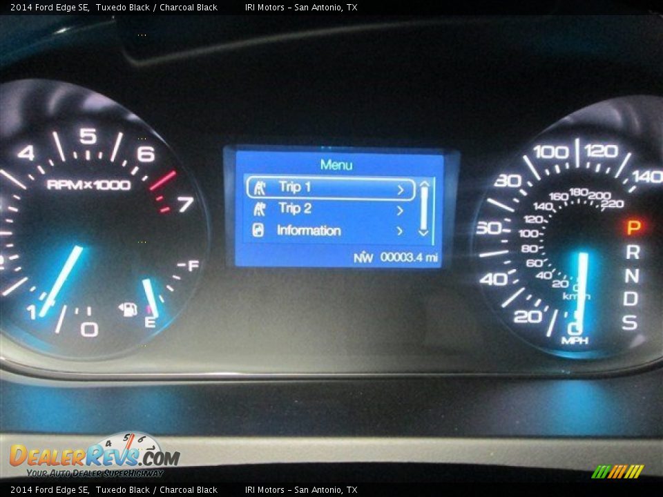 2014 Ford Edge SE Tuxedo Black / Charcoal Black Photo #20