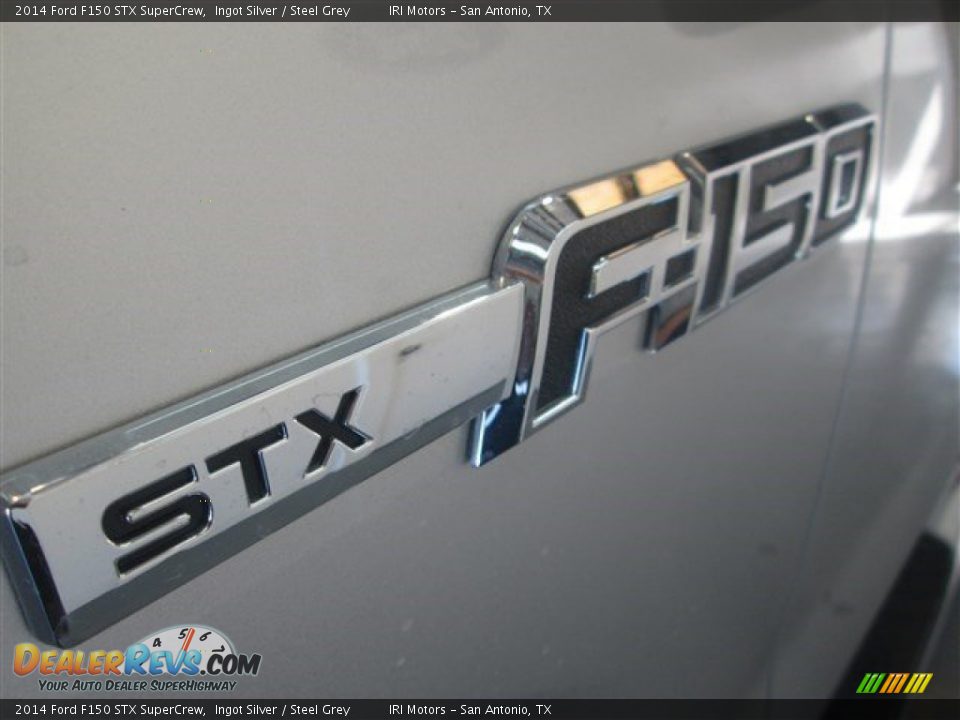 2014 Ford F150 STX SuperCrew Ingot Silver / Steel Grey Photo #4