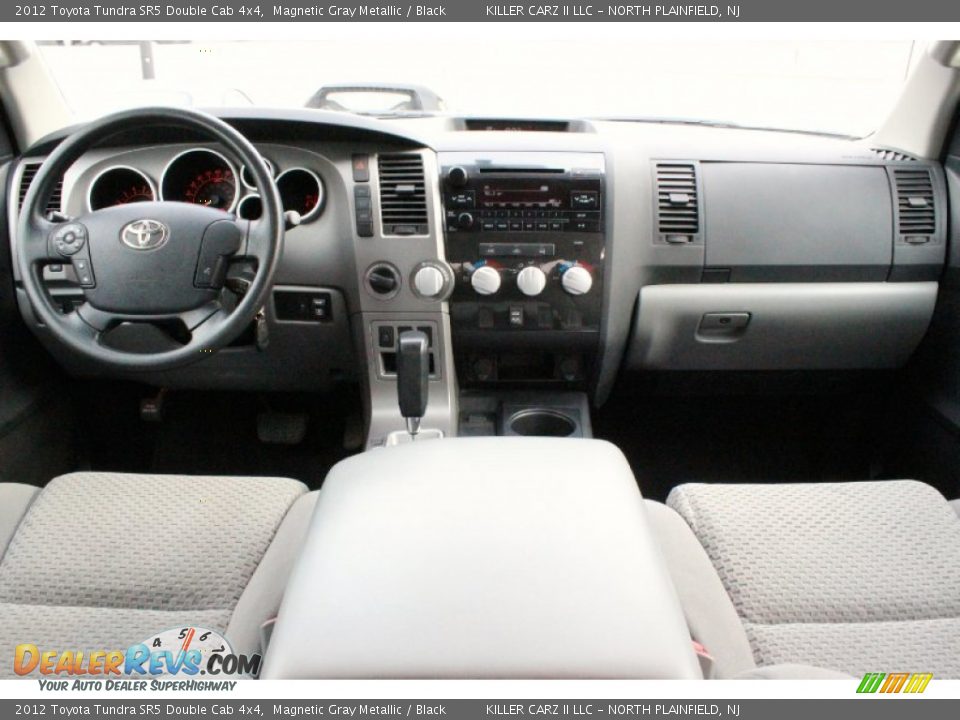 2012 Toyota Tundra SR5 Double Cab 4x4 Magnetic Gray Metallic / Black Photo #7