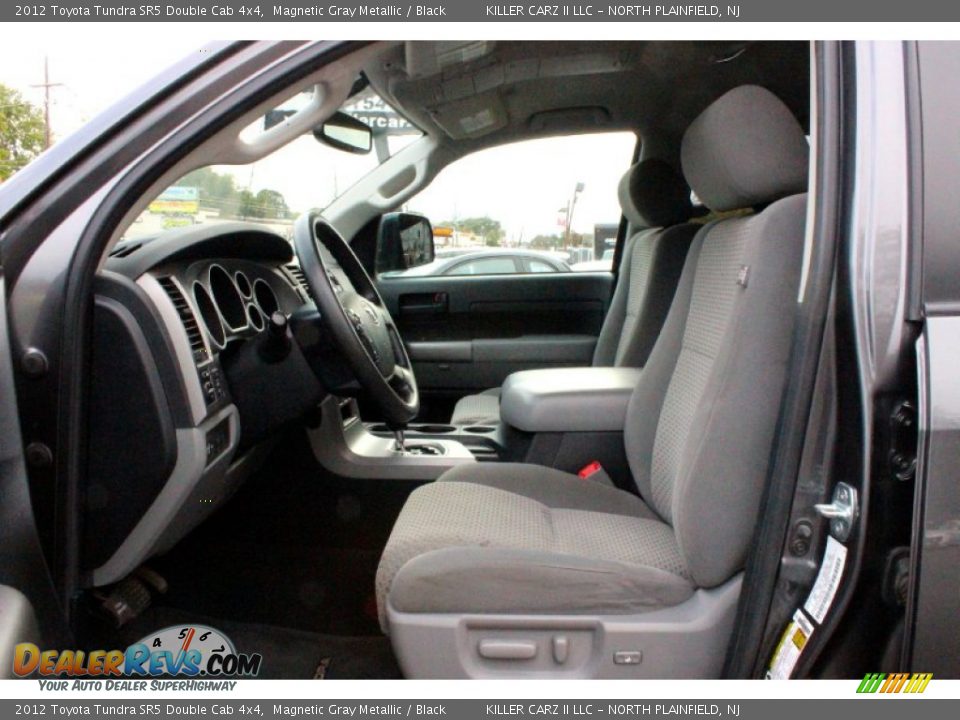 2012 Toyota Tundra SR5 Double Cab 4x4 Magnetic Gray Metallic / Black Photo #13