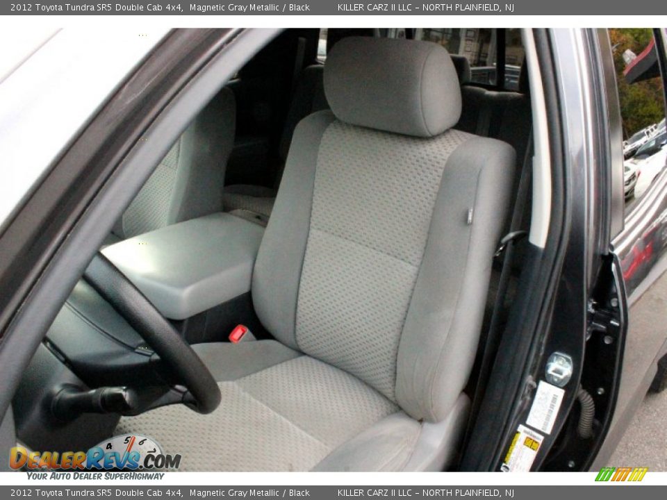 2012 Toyota Tundra SR5 Double Cab 4x4 Magnetic Gray Metallic / Black Photo #15