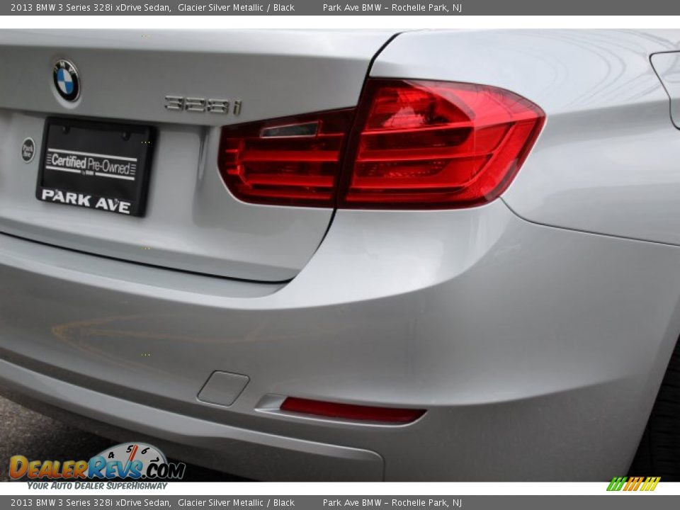 2013 BMW 3 Series 328i xDrive Sedan Glacier Silver Metallic / Black Photo #22