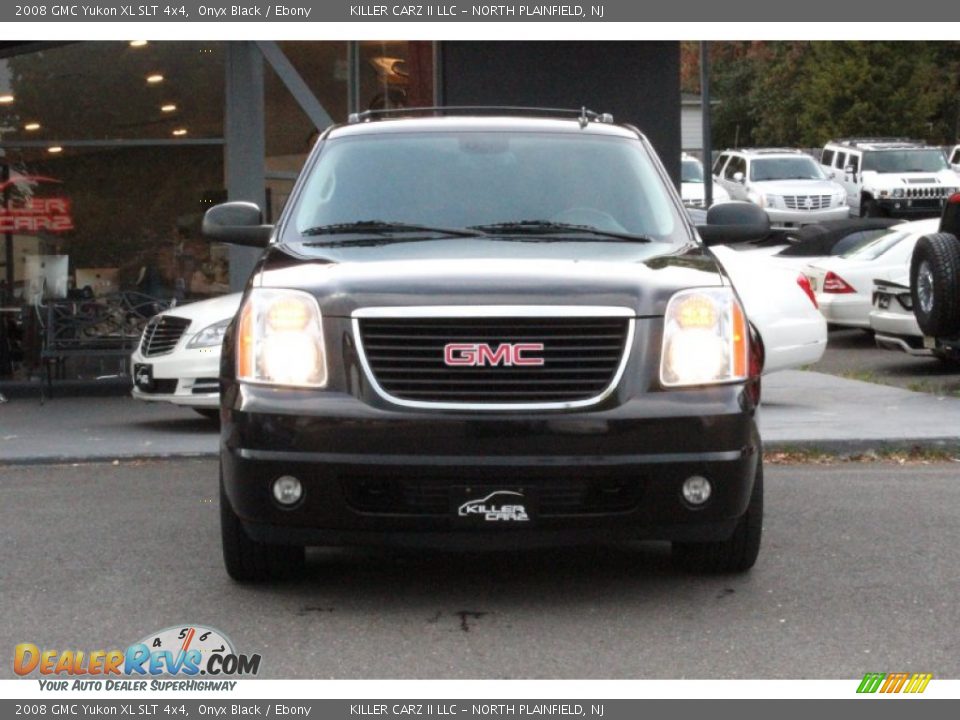 2008 GMC Yukon XL SLT 4x4 Onyx Black / Ebony Photo #2