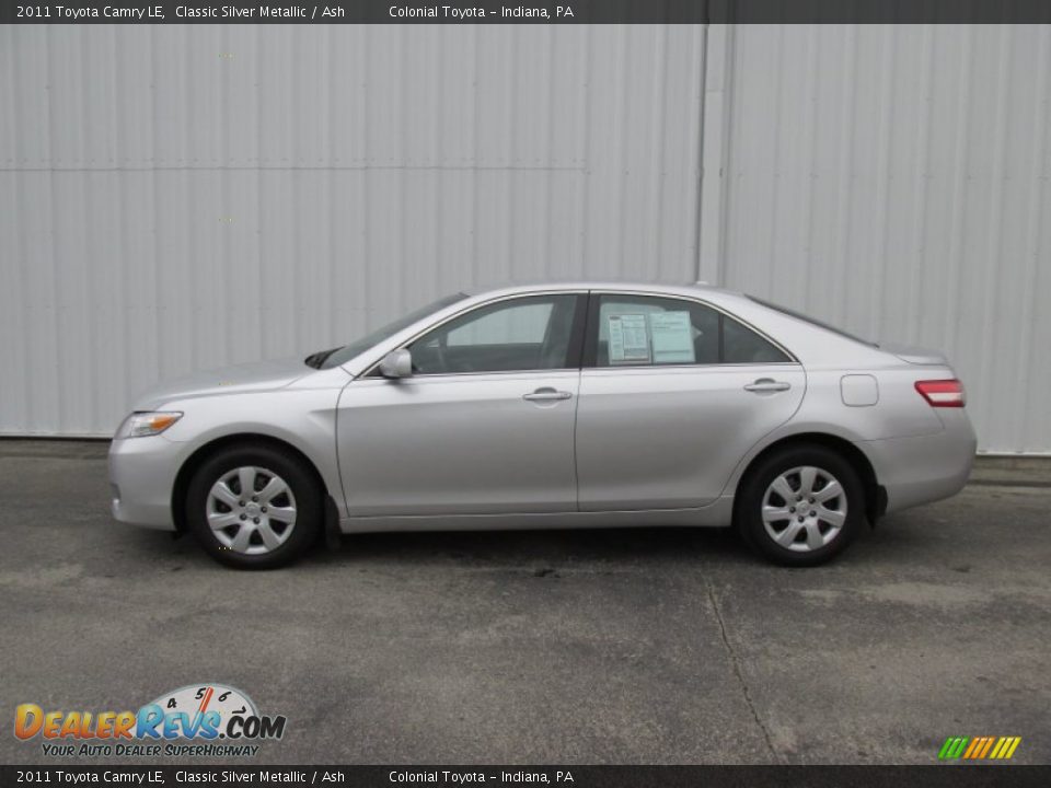 2011 Toyota Camry LE Classic Silver Metallic / Ash Photo #2
