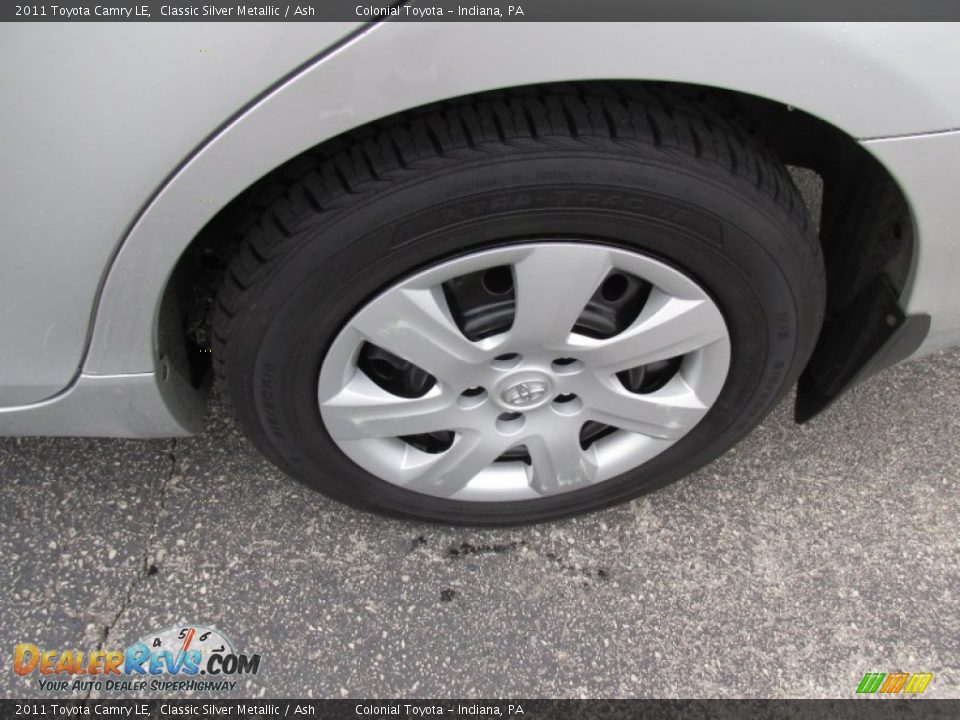 2011 Toyota Camry LE Classic Silver Metallic / Ash Photo #3