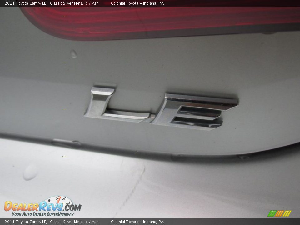 2011 Toyota Camry LE Classic Silver Metallic / Ash Photo #7