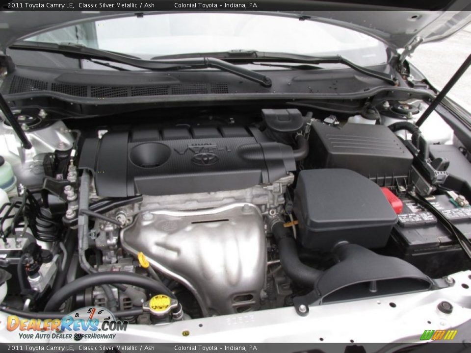2011 Toyota Camry LE Classic Silver Metallic / Ash Photo #11