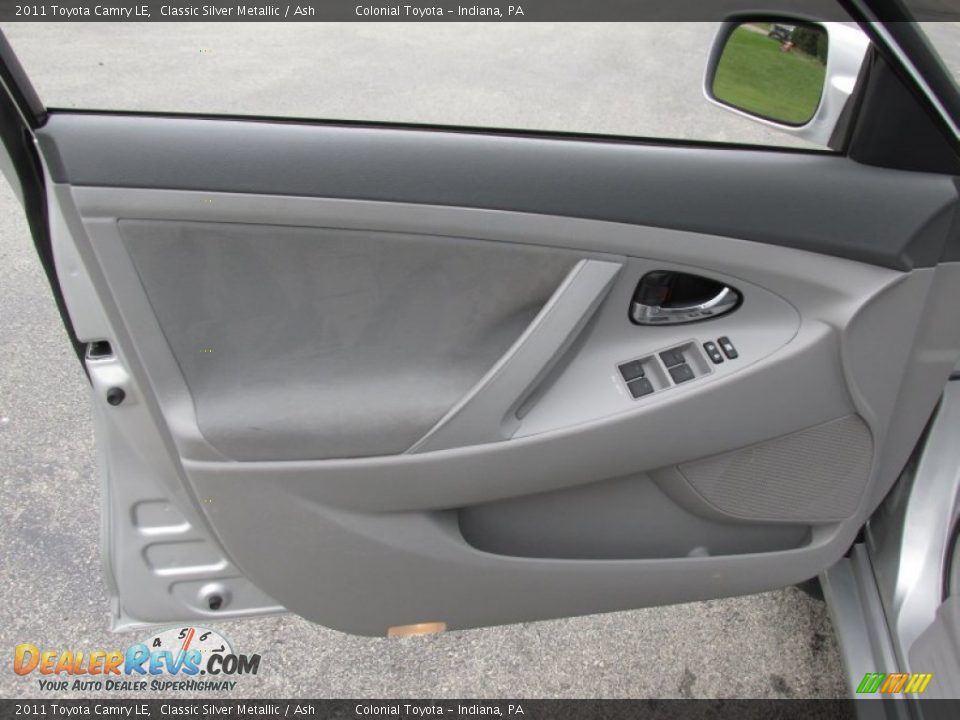 2011 Toyota Camry LE Classic Silver Metallic / Ash Photo #12