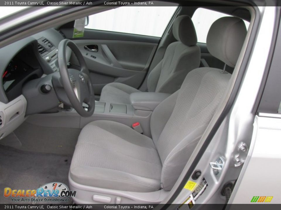 2011 Toyota Camry LE Classic Silver Metallic / Ash Photo #13