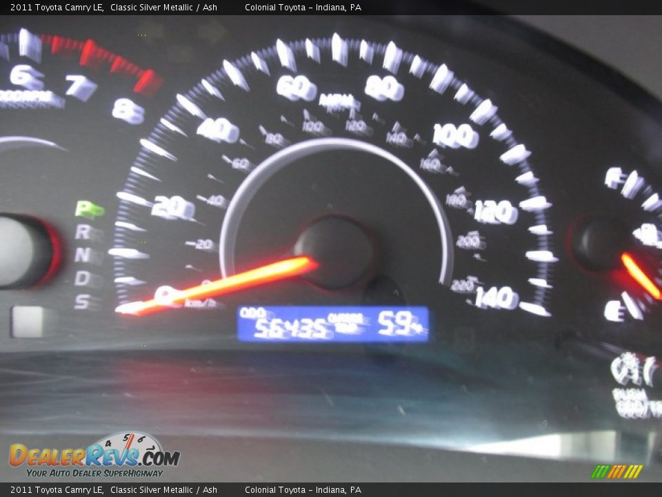 2011 Toyota Camry LE Classic Silver Metallic / Ash Photo #20