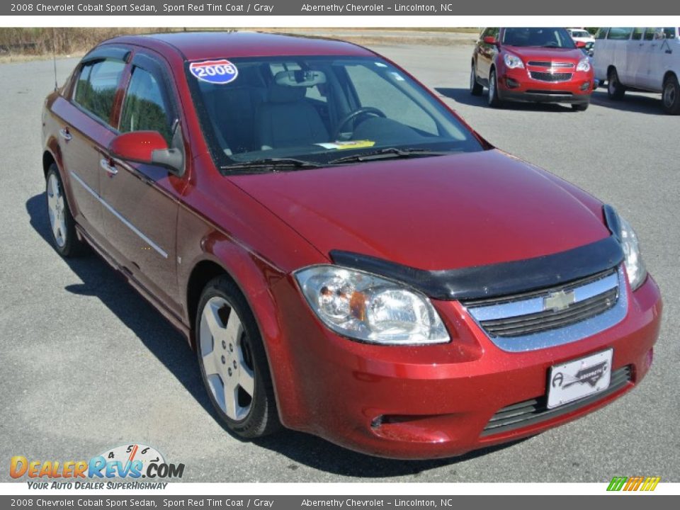2008 Chevrolet Cobalt Sport Sedan Sport Red Tint Coat / Gray Photo #1