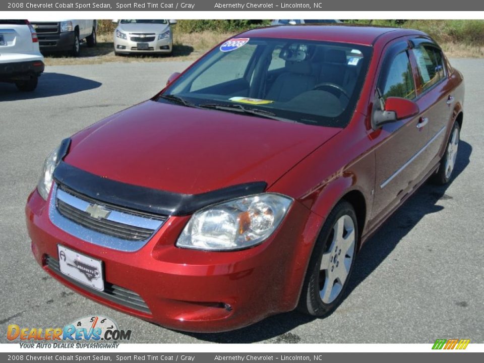 2008 Chevrolet Cobalt Sport Sedan Sport Red Tint Coat / Gray Photo #2