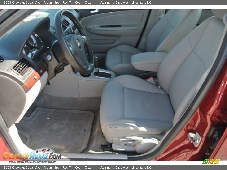 2008 Chevrolet Cobalt Sport Sedan Sport Red Tint Coat / Gray Photo #8