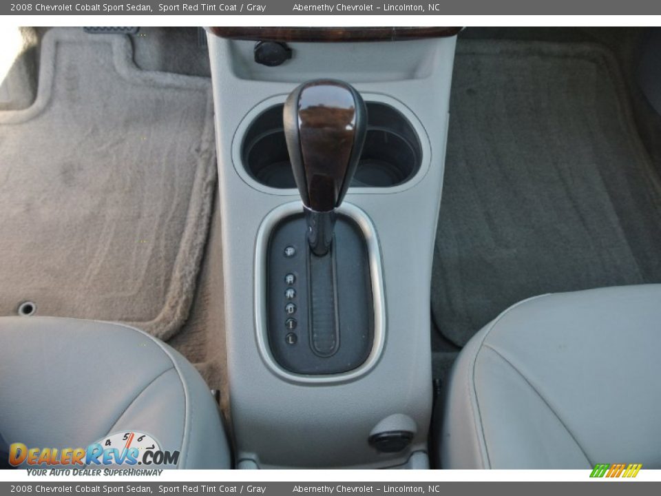 2008 Chevrolet Cobalt Sport Sedan Sport Red Tint Coat / Gray Photo #12