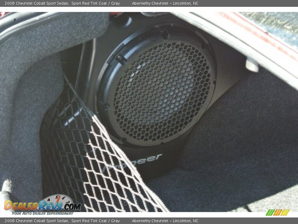 2008 Chevrolet Cobalt Sport Sedan Sport Red Tint Coat / Gray Photo #19