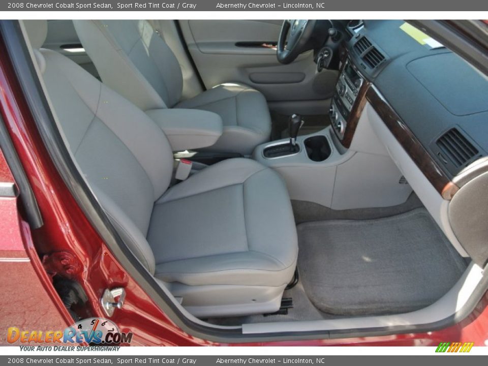 2008 Chevrolet Cobalt Sport Sedan Sport Red Tint Coat / Gray Photo #20