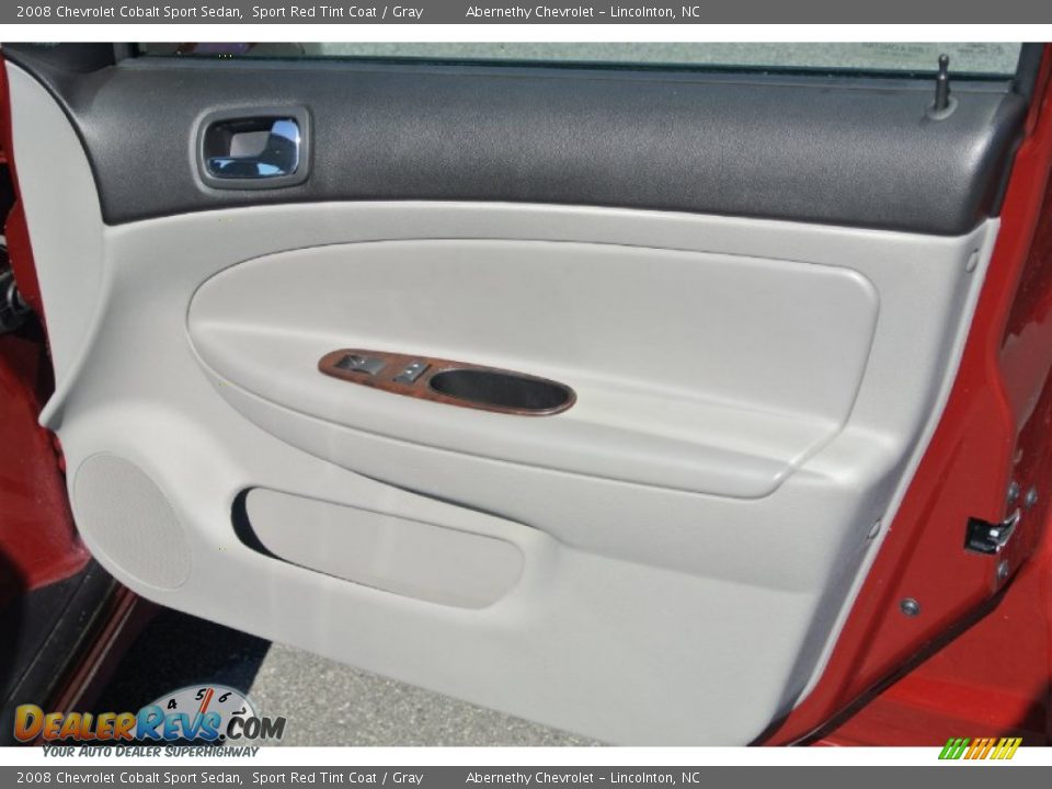 2008 Chevrolet Cobalt Sport Sedan Sport Red Tint Coat / Gray Photo #21