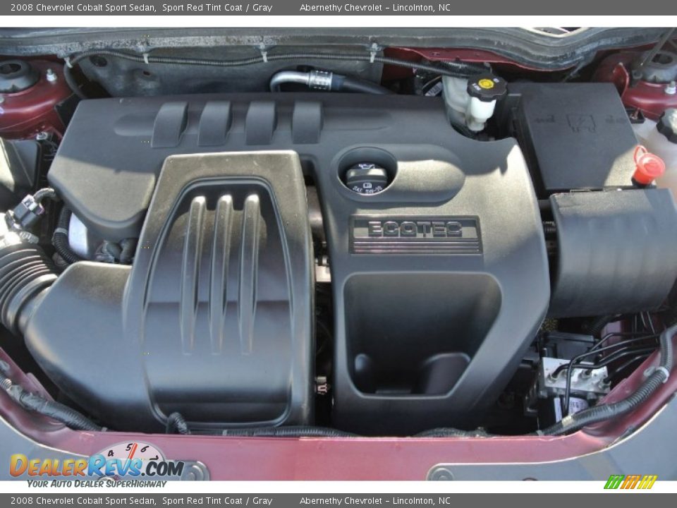 2008 Chevrolet Cobalt Sport Sedan Sport Red Tint Coat / Gray Photo #22