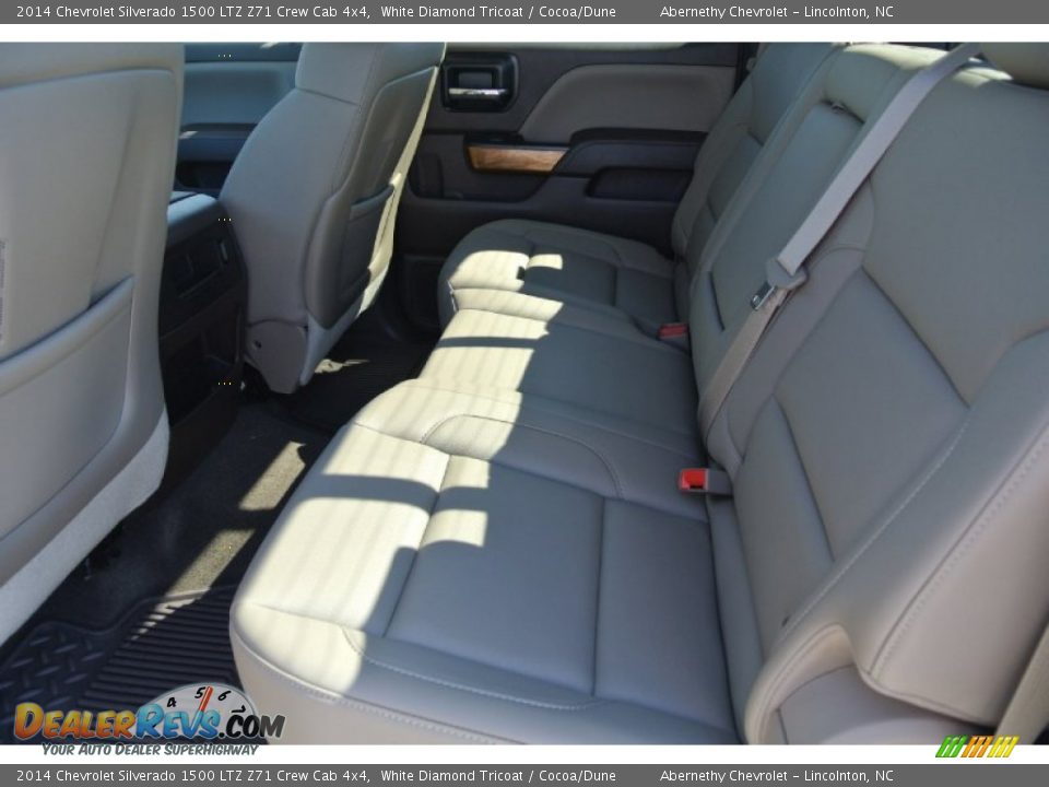 2014 Chevrolet Silverado 1500 LTZ Z71 Crew Cab 4x4 White Diamond Tricoat / Cocoa/Dune Photo #15