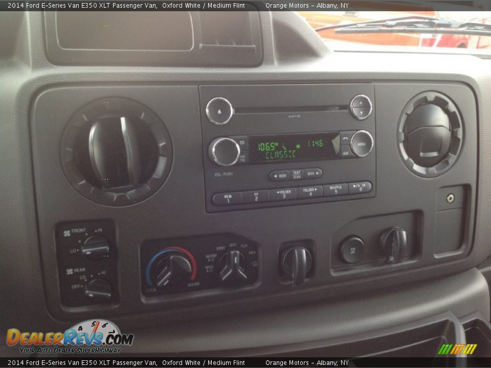 2014 Ford E-Series Van E350 XLT Passenger Van Oxford White / Medium Flint Photo #10