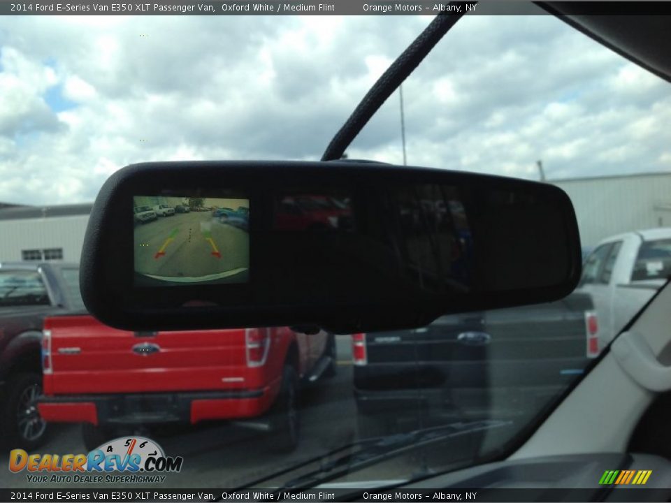 2014 Ford E-Series Van E350 XLT Passenger Van Oxford White / Medium Flint Photo #13