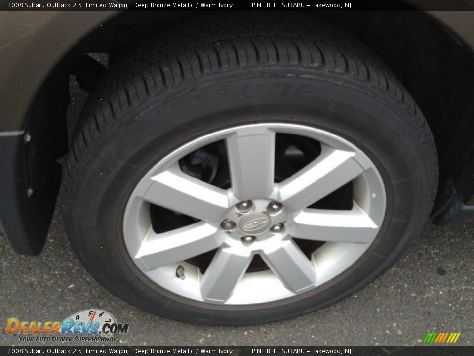 2008 Subaru Outback 2.5i Limited Wagon Deep Bronze Metallic / Warm Ivory Photo #4