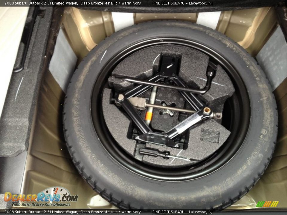 2008 Subaru Outback 2.5i Limited Wagon Deep Bronze Metallic / Warm Ivory Photo #10