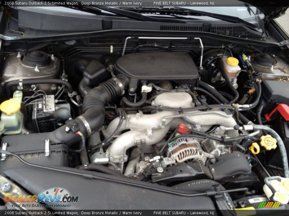 2008 Subaru Outback 2.5i Limited Wagon Deep Bronze Metallic / Warm Ivory Photo #21