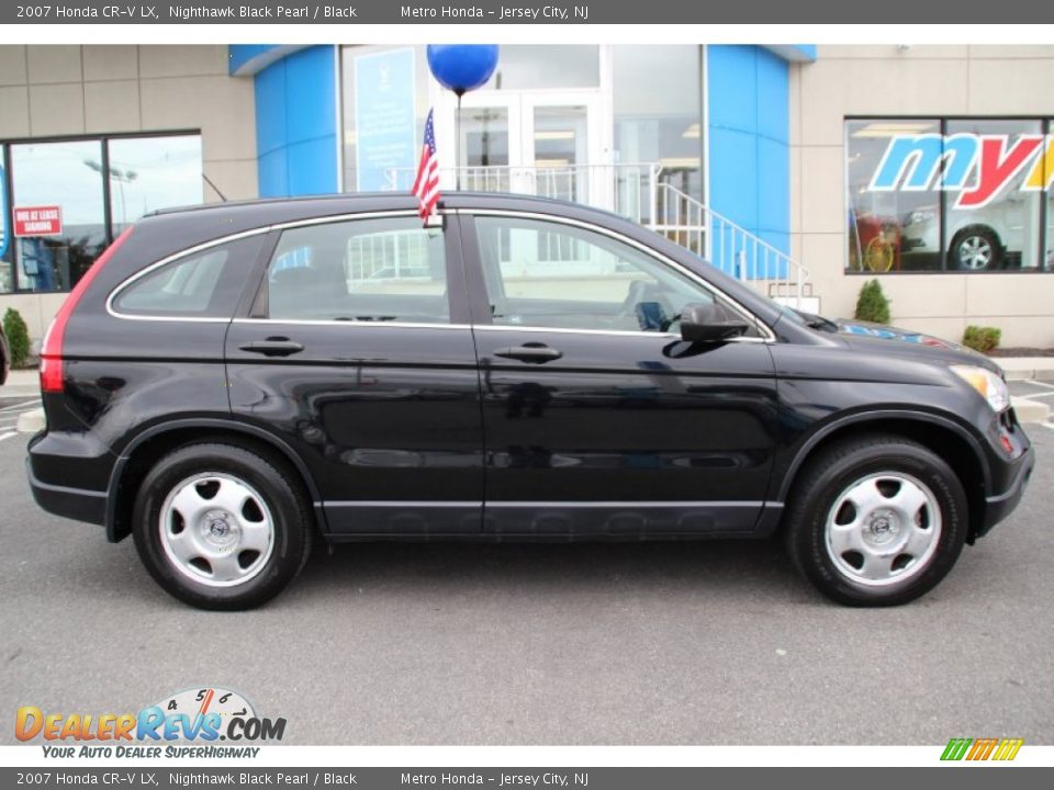 2007 Honda CR-V LX Nighthawk Black Pearl / Black Photo #4