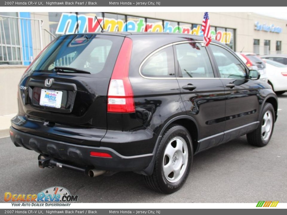 2007 Honda CR-V LX Nighthawk Black Pearl / Black Photo #5