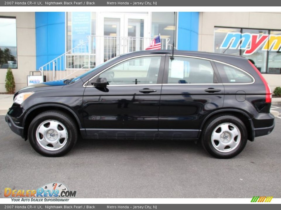 2007 Honda CR-V LX Nighthawk Black Pearl / Black Photo #8