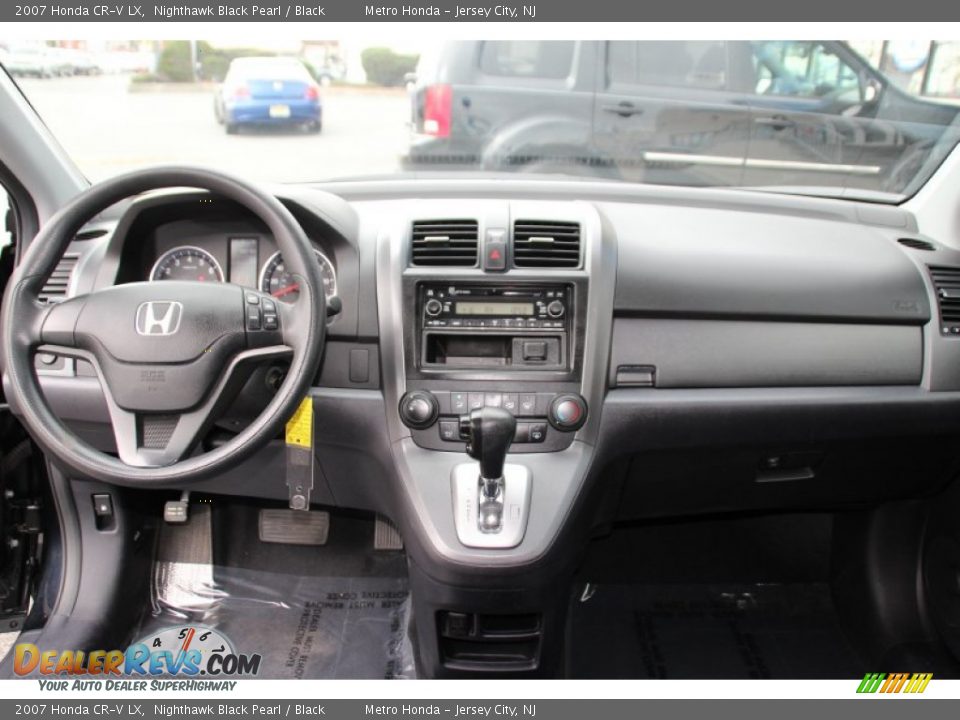 2007 Honda CR-V LX Nighthawk Black Pearl / Black Photo #13