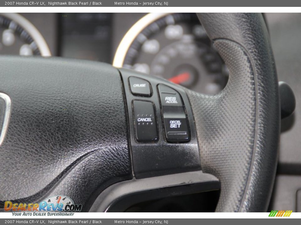 2007 Honda CR-V LX Nighthawk Black Pearl / Black Photo #17