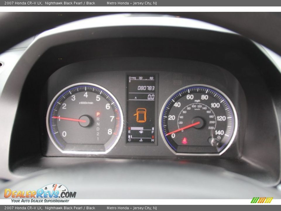 2007 Honda CR-V LX Nighthawk Black Pearl / Black Photo #18
