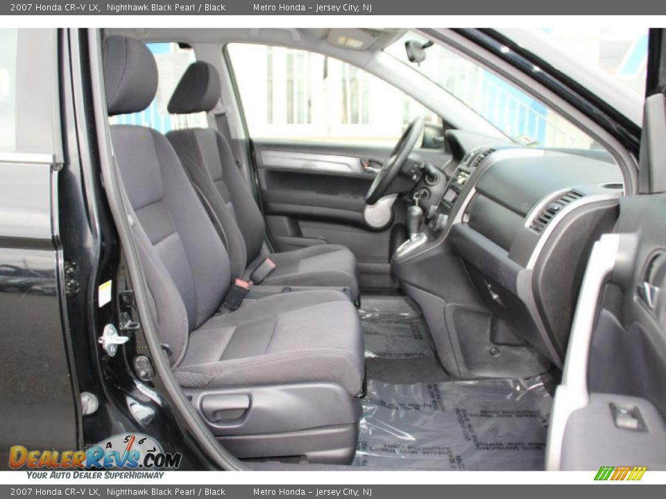 2007 Honda CR-V LX Nighthawk Black Pearl / Black Photo #25