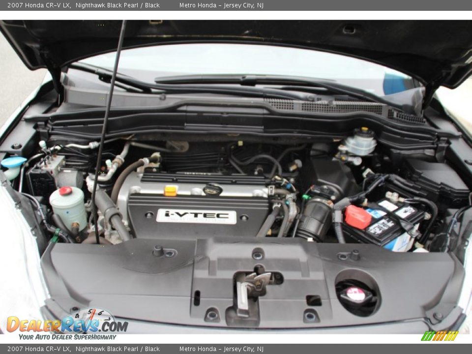 2007 Honda CR-V LX Nighthawk Black Pearl / Black Photo #26