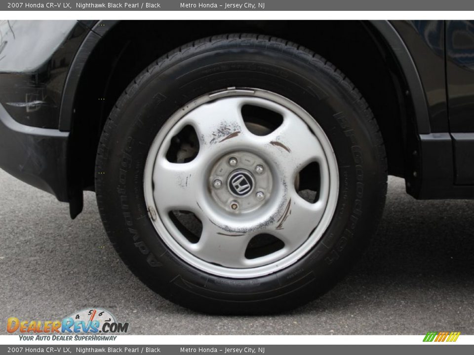 2007 Honda CR-V LX Nighthawk Black Pearl / Black Photo #28