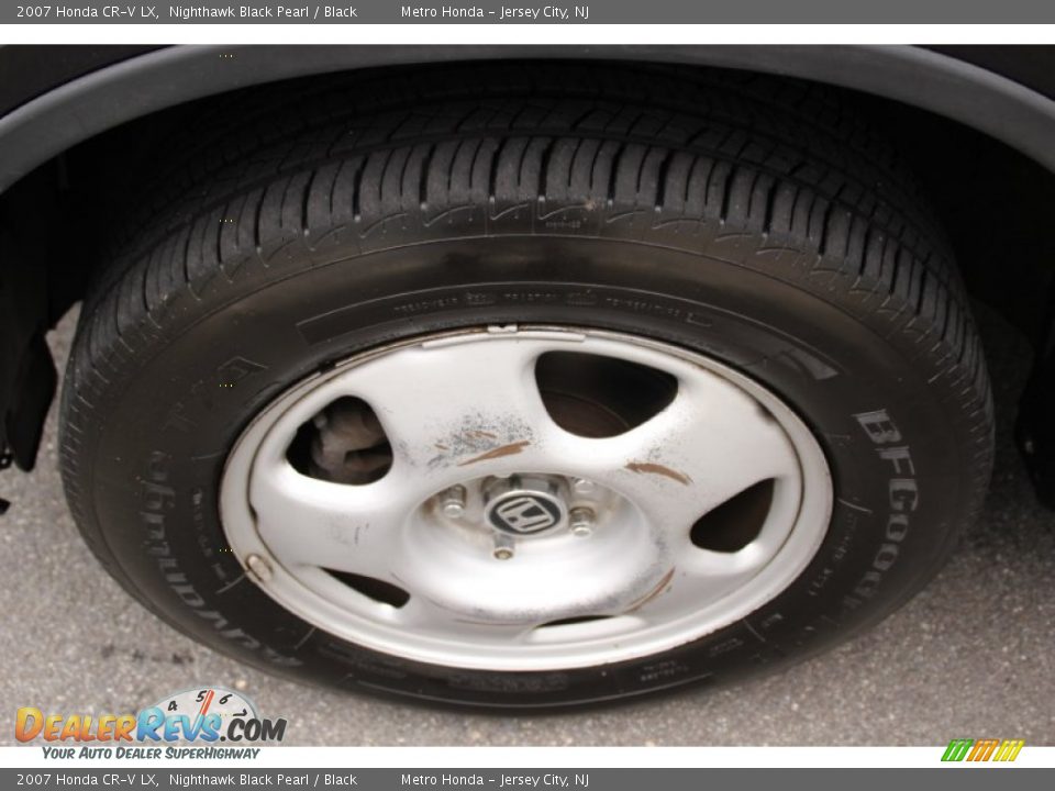 2007 Honda CR-V LX Nighthawk Black Pearl / Black Photo #29