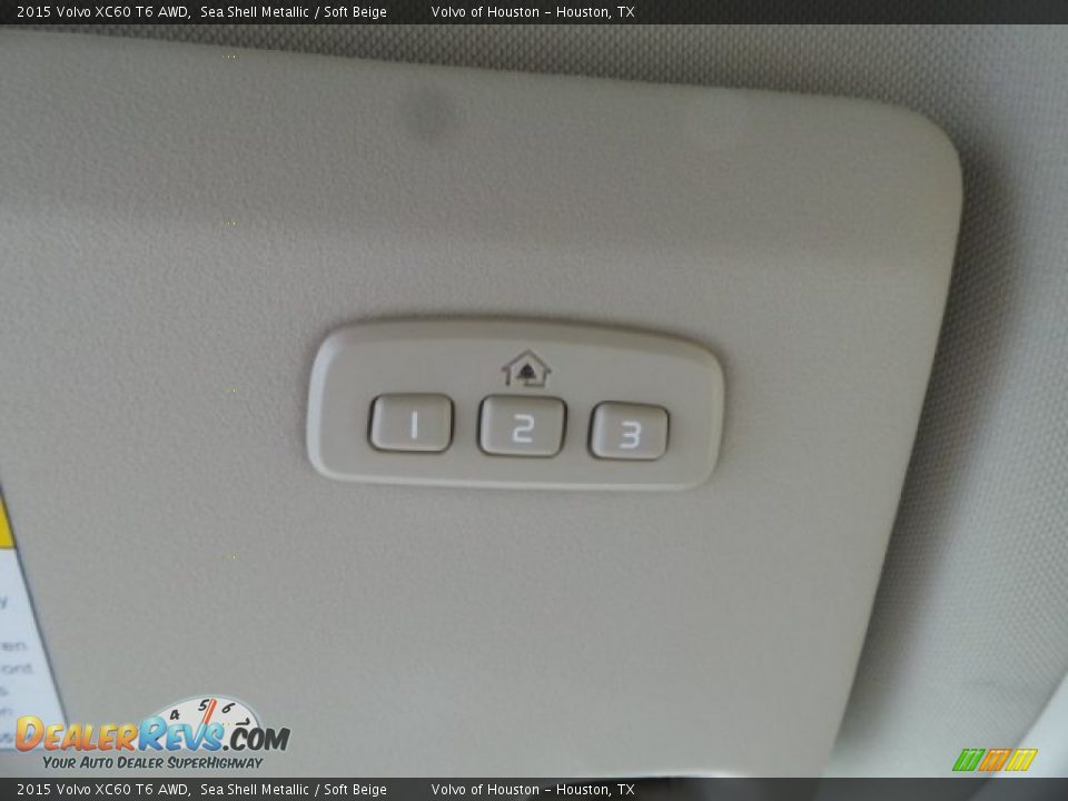 2015 Volvo XC60 T6 AWD Sea Shell Metallic / Soft Beige Photo #15