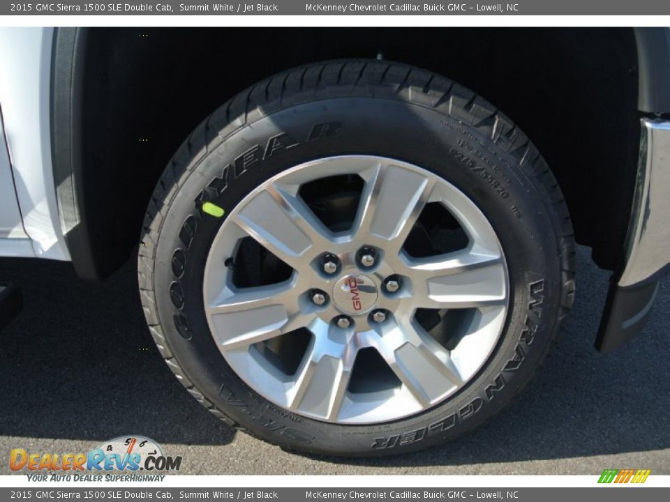2015 GMC Sierra 1500 SLE Double Cab Wheel Photo #18