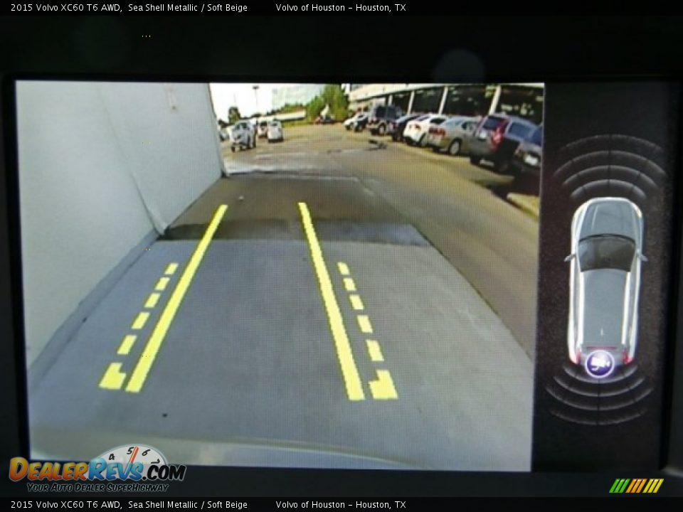 2015 Volvo XC60 T6 AWD Sea Shell Metallic / Soft Beige Photo #19