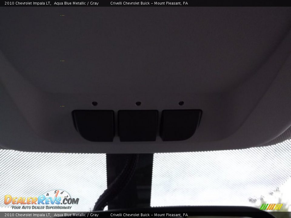 2010 Chevrolet Impala LT Aqua Blue Metallic / Gray Photo #18