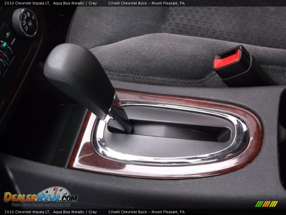 2010 Chevrolet Impala LT Aqua Blue Metallic / Gray Photo #21